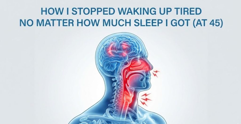 How I Stopped Waking Up Tired No Matter How Much Sleep I Got (At 45)